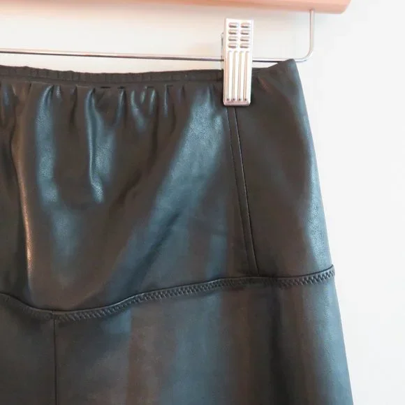 ARITZIA WILFRED Daria Black Faux Leather Leggings - Size S - Picture 4 of 15